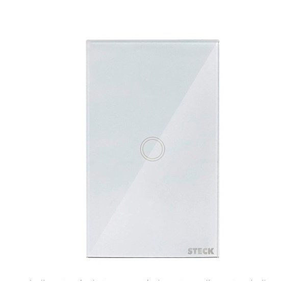 INTERRUPTOR SMARTECK 4X2" 1 MÓDULO TOUCH BCO 