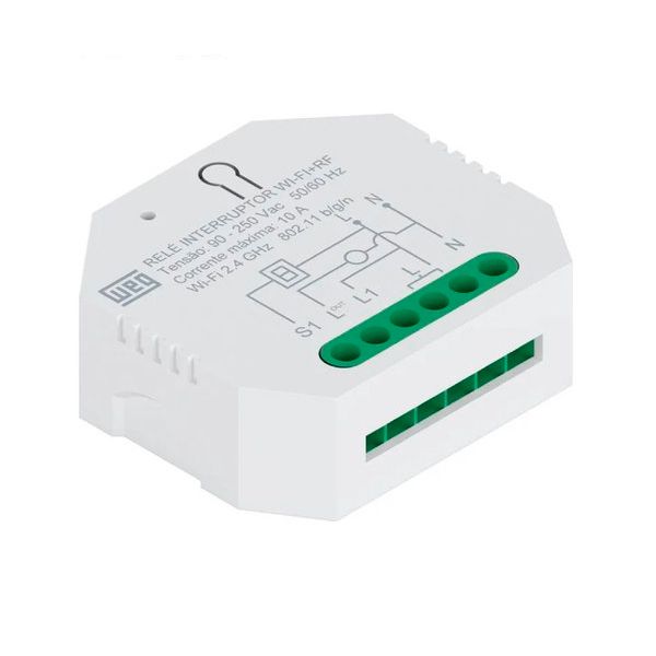 RELE INTERRUPTOR 10A WI-FI+RF WEG
