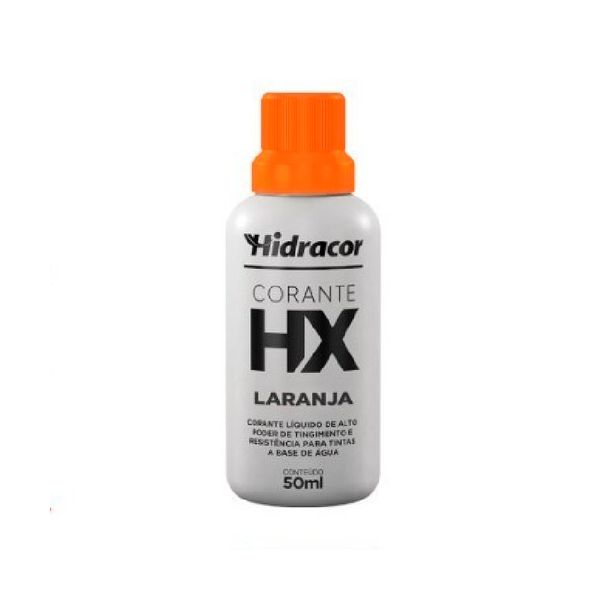 CORANTE LÍQUIDO LARANJA 50ML HIDRACOR