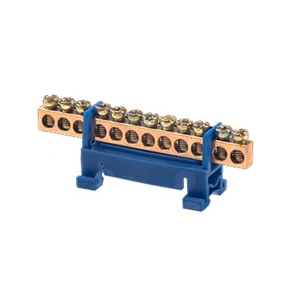 BARRAMENTO NEUTRO C/12 BORNES 16MM TOTAL ISOL PARAFUSAR / TRILHO AZ ROHDINA 7881264