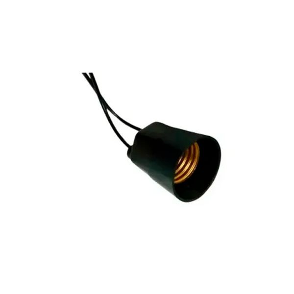 PORTA LAMPADA C/ RABICHO 100W BCO ILUMI 