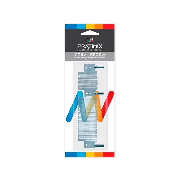RESISTÊNCIA 220X5500W 3T P/ LORENZETTI TIPO ULTRA PRATIMIX 