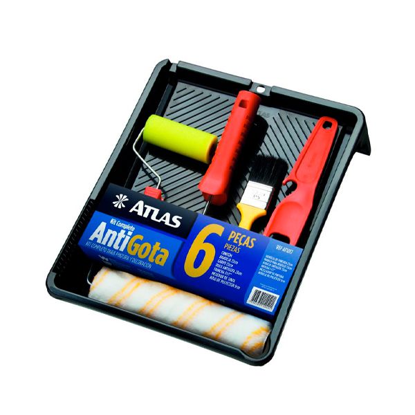 KIT DE PINTURA ANTI-GOTA COMPLETO 6 PECAS 