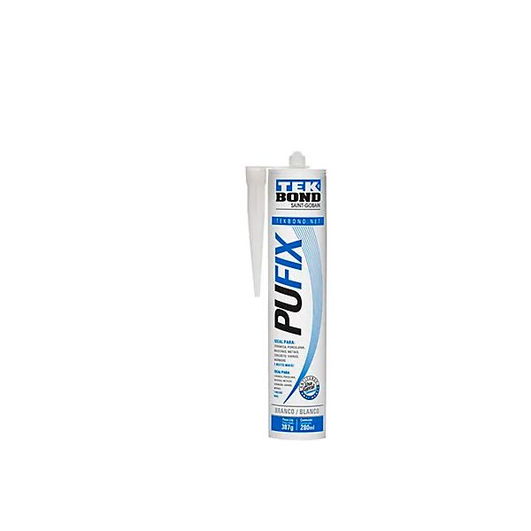 ADESIVO PU FIX - 280ML / 387GR BRANCO TEK BOND 