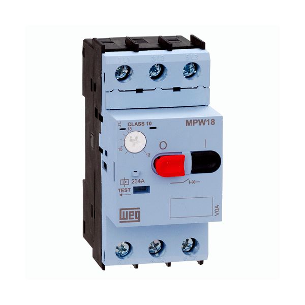 DISJUNTOR MOTOR MPW18 16~18A WEG 