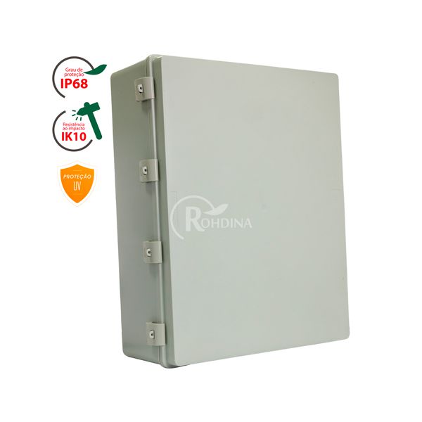 QUADRO MONTAGEM PVC PTO 130X90X70 IP68 STANDARD ROHDINA 