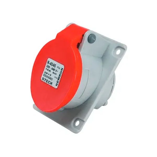 TOMADA DE EMBUTIR 380/440V 16A 3P+T 6H VM STECK