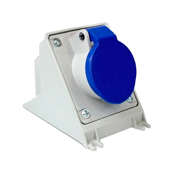 TOMADA SOBREPOR INDUSTRIAL 250V 16A 3P+N+T 9H AZ 