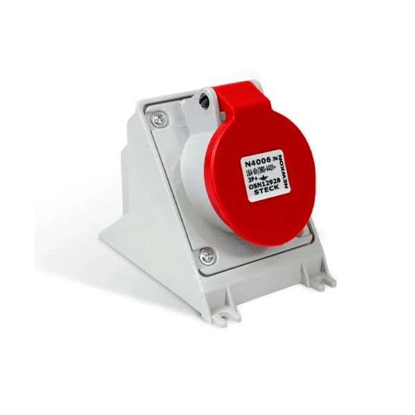 TOMADA SOBREPOR INDUSTRIAL 380/440V 16A 3P+T 6H VM STECK