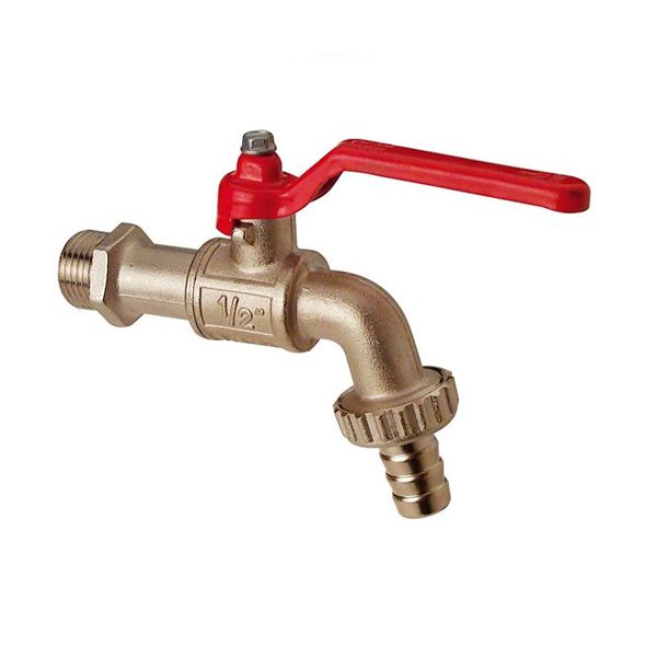 TORNEIRA ESFERA PARA JARDIM COM ALAVANCA 3/4X3/4 WOG 689-3/4A