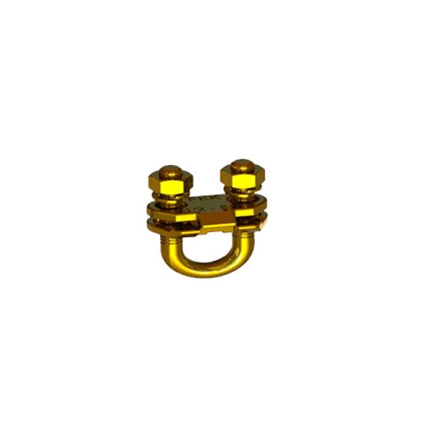 CONECTOR GRAMPO PARA ATERRAMENTO DUPLO 5/8 A 3/4 FEK