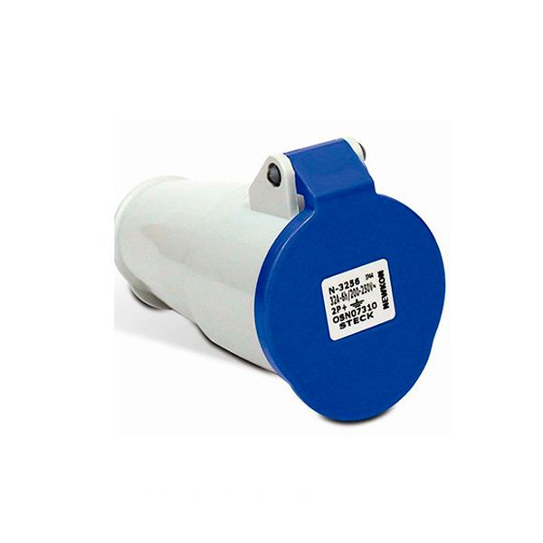 ACOPLAMENTO IND 250V 32A 3P+T 9H AZ STECK