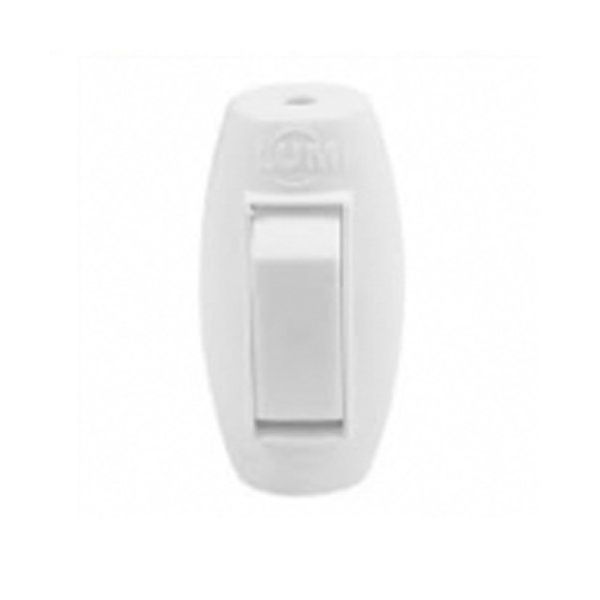 INTERRUPTOR MEIO CORDÃO SIMPLES (PÊRA) BRANCO
