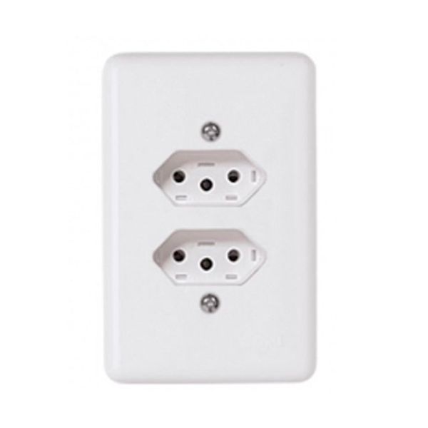 Conjunto Tomada 2P+T 10A 250V Stylus - Ilumi Único