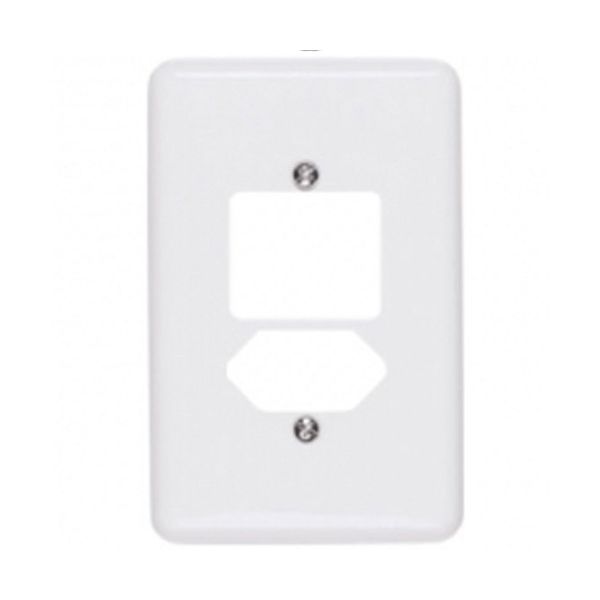 PLACA 4X2 PARA 1 TECLA + 1 TOMADA BR STYLUS