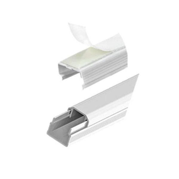 Canaleta 10x10x2000mm com Dupla Face – Branca ILUMI