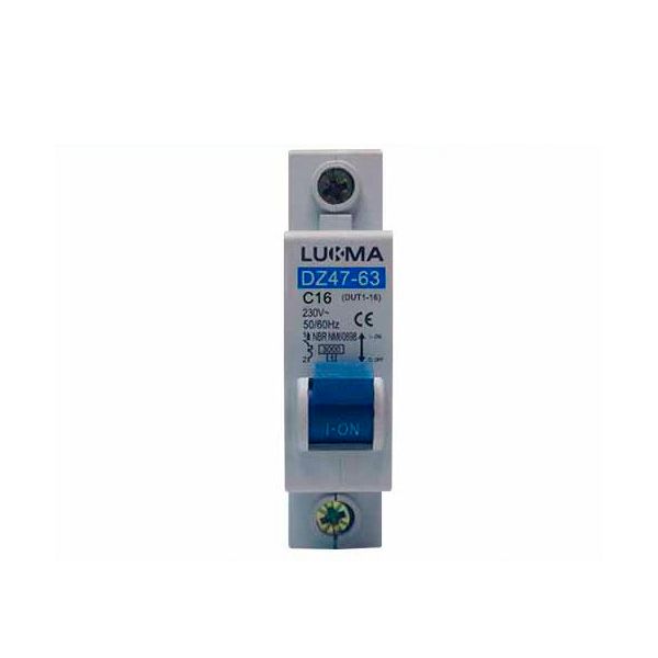 DISJUNTOR DIN UNIPOLAR 80A LUKMA
