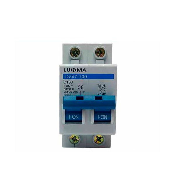 DISJUNTOR DIN BIPOLAR 10A 