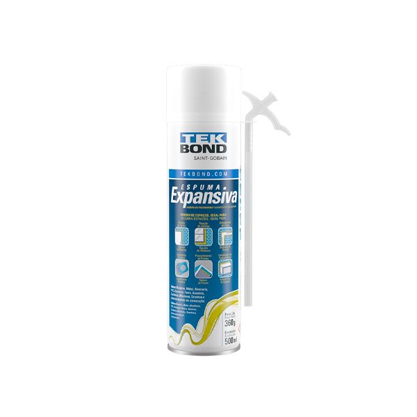 ESPUMA EXPANSIVA DE PU 360G/500ML TEK BOND 