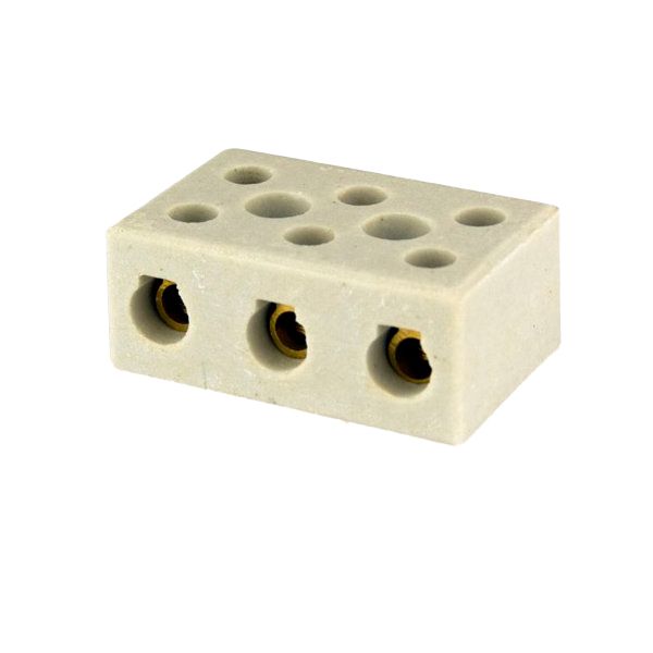 CONECTOR PORCELANA 10MM 3P FOXLUX