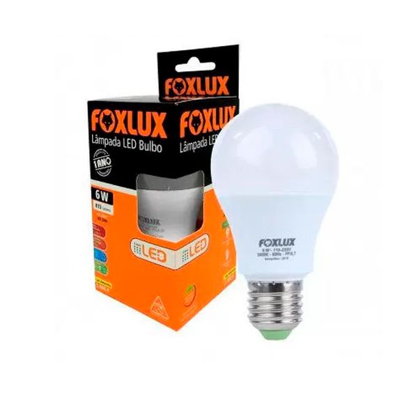 LÂMPADA SUPERLED A60 BIVOLT X 10W 6.500K - E-27 FOXLUX