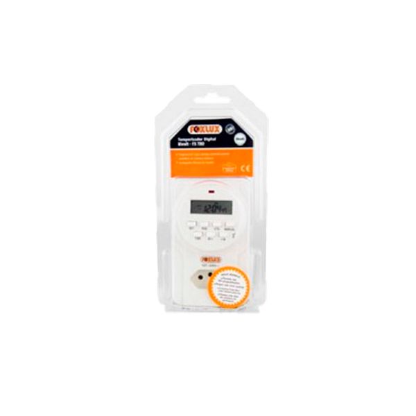PROGRAMADOR / TIMER DIGITAL DE TEMPO BIVOLT FOXLUX