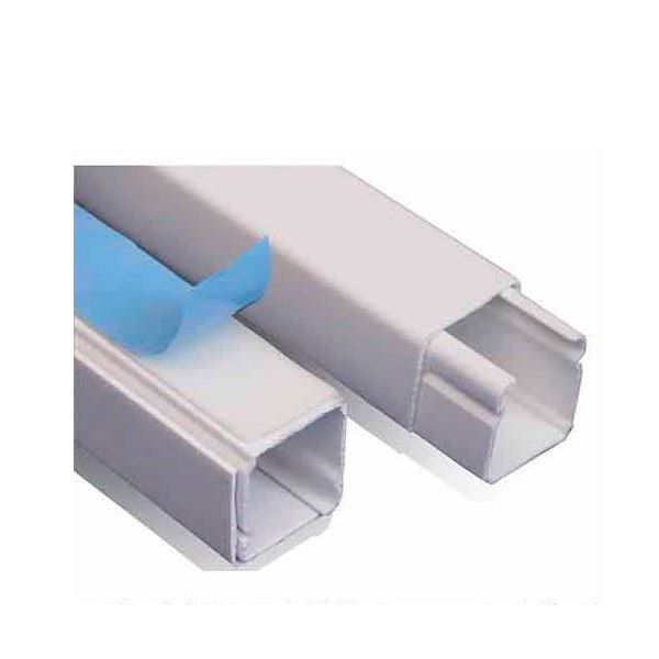 CANALETA BRANCA 32X12X2M COM DIVISÓRIA COM FITA DEXSON
