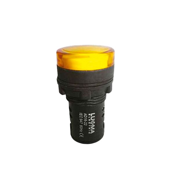 SINALEIRO LED 22MM LK16-22 AM 12V LUKMA