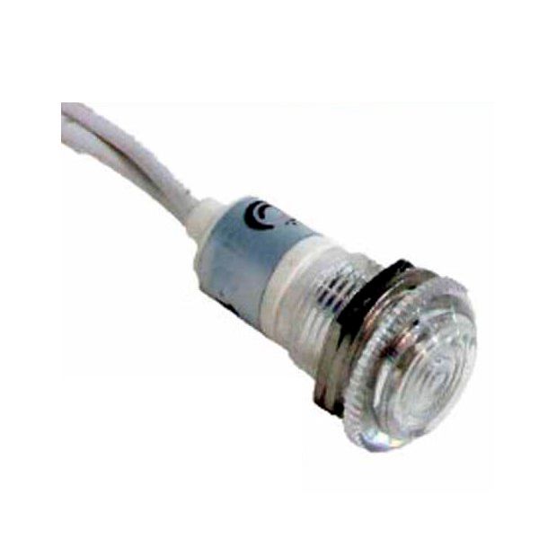 SINALEIRO LED C/ RAB OLHO DE BOI LK-10 BCO 220V LUKMA