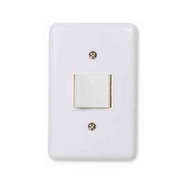 CONJUNTO Interruptor 1T Bip Ilumi 10A Branco Stylus