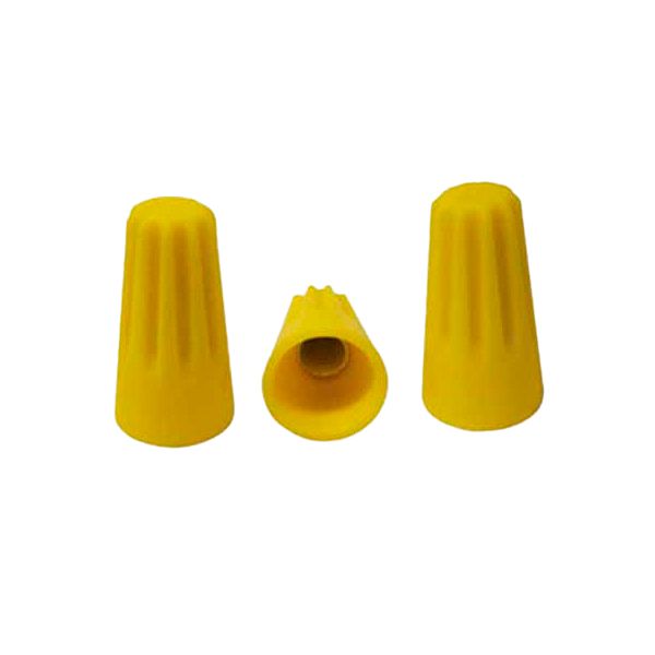 EMENDA RÁPIDA ROSCA CONECTORES DE TORÇÃO AMARELO 2,5MM LUKMA
