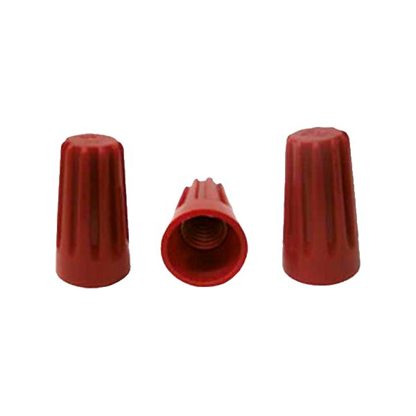 EMENDA RÁPIDA ROSCA CONECTOR DE TORÇÃO VERMELHO 4MM LUKMA