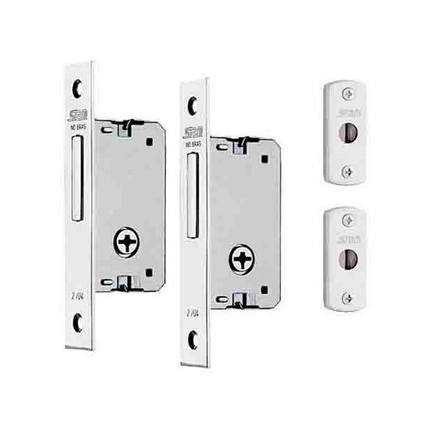 Fechadura Auxiliar Stam 1003 Inox (PAR) 