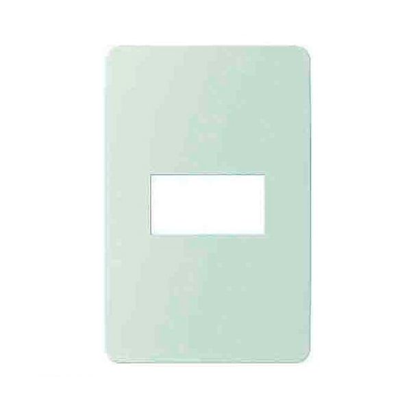 PLACA 4X2 1 MÓDULO HORIZ BRANCO ORION