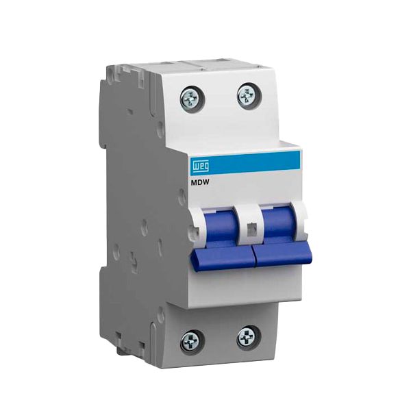 DISJUNTOR DIN BIPOLAR 70A WEG