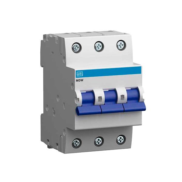 DISJUNTOR DIN TRIPLO 125A WEG