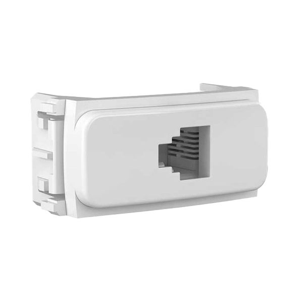 MODULO TELEFONE RJ11 4 FIOS BRANCO COMPOSÉ