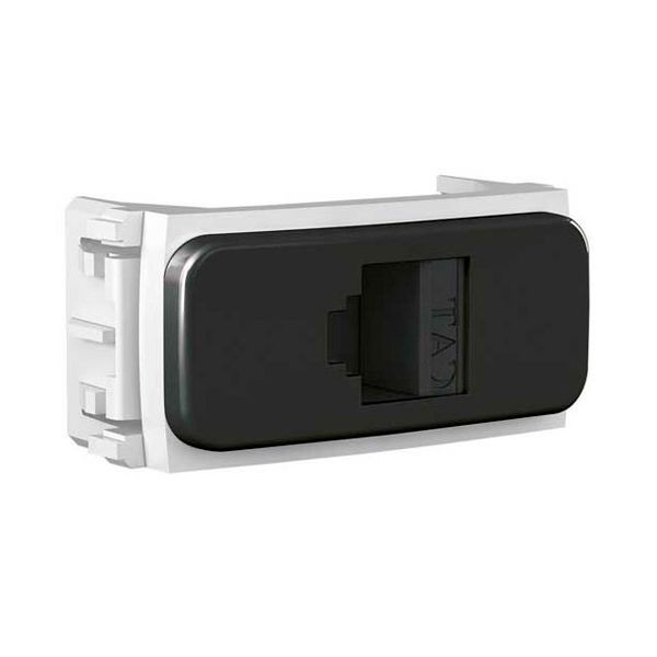 MODULO RJ45 CAT 5E PRETO COMPOSE