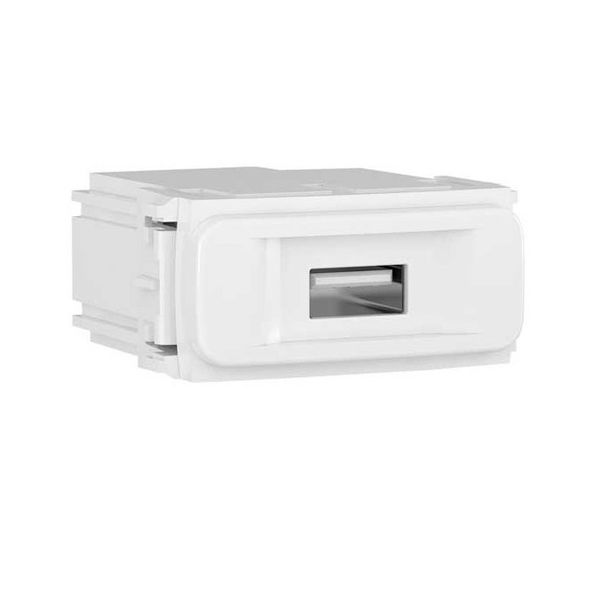 MODULO TOMADA USB BIVOLT KEYSTONE BRANCO COMPOSÉ