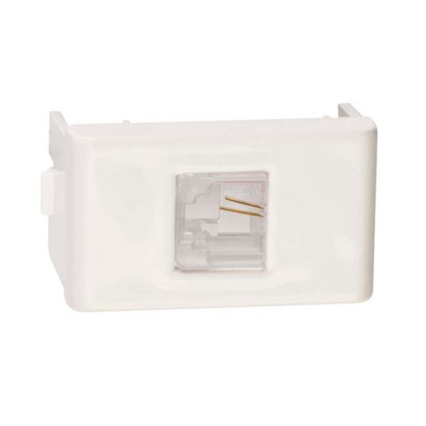 MODULO TOMADA RJ11 2 FIOS BRANCO DECOR