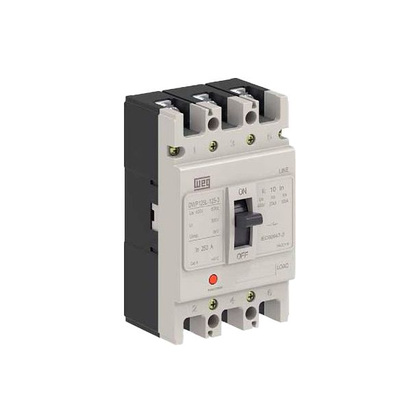 DISJUNTOR CAIXA MOLD DWPL TRIPLO 160A WEG