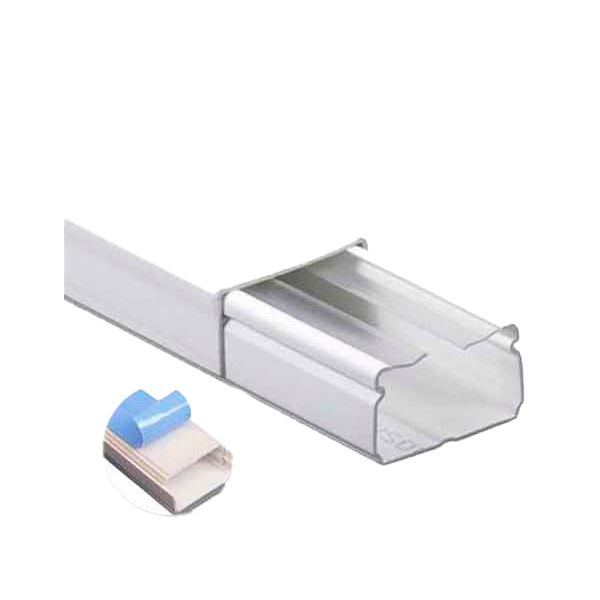 CANALETA BRANCO 20X20X2M SEM DIVISÓRIA COM FITA COM RETENTOR DEXSON