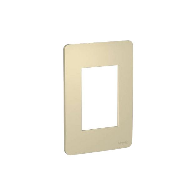 PLACA 4X2 3 MÓDULOS HORIZON GOLD ORION