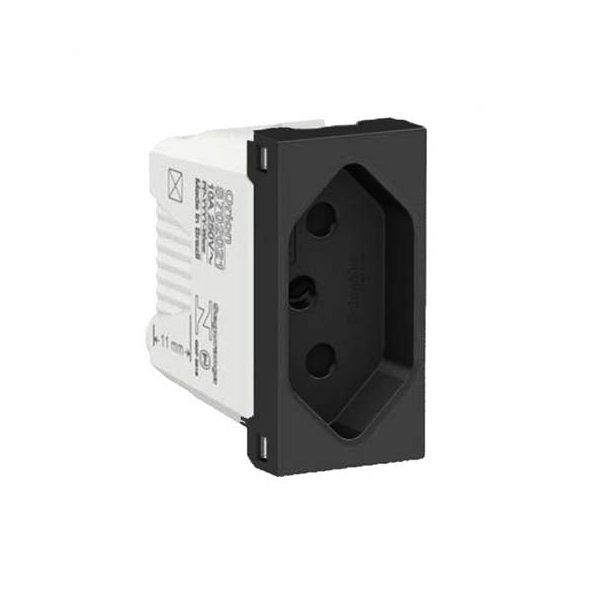 MODULO TOMADA 2P+T 10A STELLAR BLACK ORION