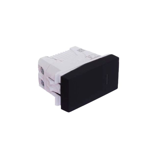 MODULO INTERRUPTOR SIMPLES 10A STELLAR BLACK ORION