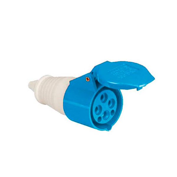 ACOPLAMENTO INDUSTRIAL 250V 16A 3P+T 9H AZ WEG