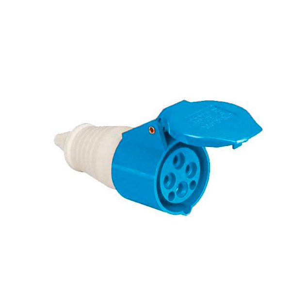 ACOPLAMENTO INDUSTRIAL 250V 32A 3P+T 9H AZ WEG