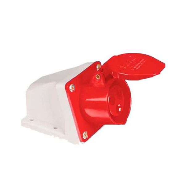 TOMADA SOBREPOR INDUSTRIAL 380/440V 16A 2P+T 9H VERMELHO WEG 