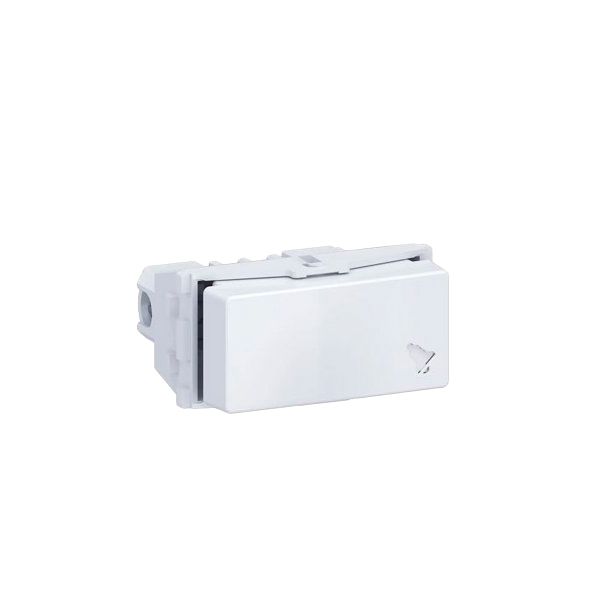 MODULO PULSADOR CAMPAINHA BRANCO 10A EQUILE