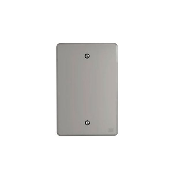 PLACA 4X2" CEGA CINZA EQUILE 